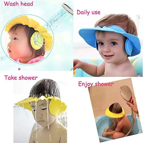 Gorro De Ducha Para Bebé Gorro De Baño Gorro De Baño 3piezas