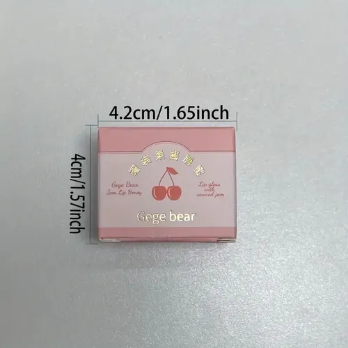 Mascara De Labios Bálsamo Cherry Gege Bear