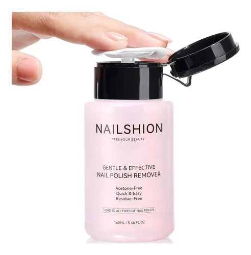 Quitaesmalte Sin Acetona Nailshion Cherry Blossom 5.46 Oz