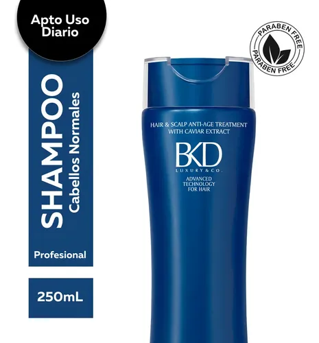 Shampoo Daily Cabellos Normales Fortalece Protege Brillo 250ml Caviar Anti Brizz Bkd By Fidelite Nutricion Hidratacion