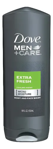 Jabón Corporal Y Facial Dove Men+care Extra Fresh 532 Ml Dry