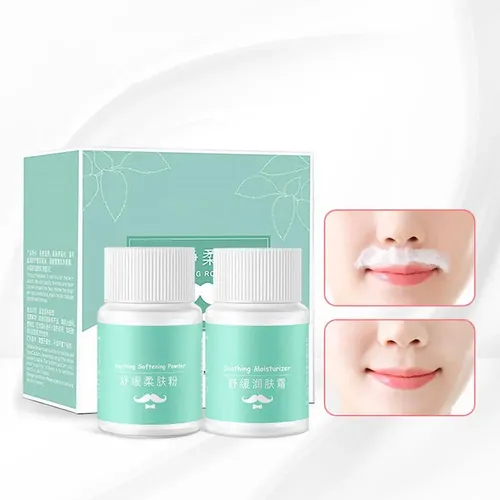 Kit Decolorante Facial,aclara Vello Y Cejas,crema Hidratante