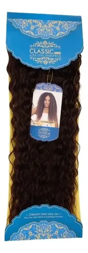 Cortina De Pelo Rizado Orgánicas Afro 4,50 Metros Reales !! Color #4
