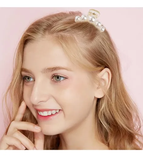 Pinzas Pelo Mujer, 5pcs Pinza Para Cabello De Metal Y