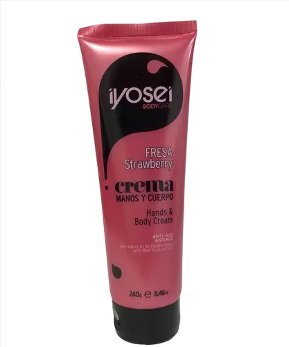 Crema Corporal Anti-age De Fresa X240gr X 6/uni