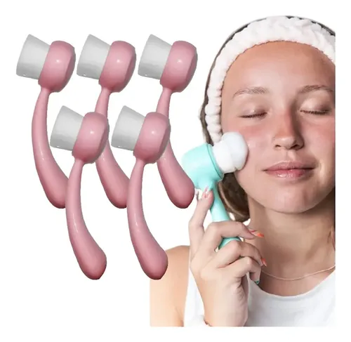 Cepillo Facial Exfoliante Limpieza Masajeador Manual