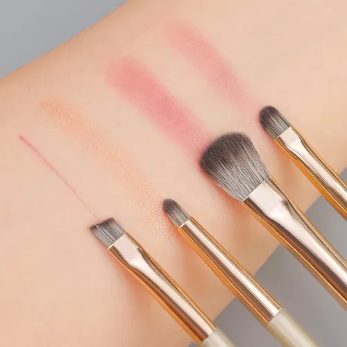 Juego De 15 Brochas De Maquillaje Beili Para Sombra