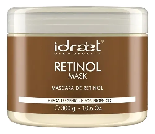 Idraet Retinol Mask Mascara Anti Edad Con Colageno Arrugas