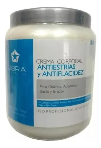 Crema Anti Estrías Y Flacidez Libra Colágeno X 1000grs