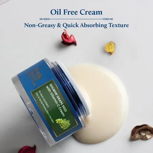 Crema Facial Hidratante Vitamina C Con Semilla De Uva Para