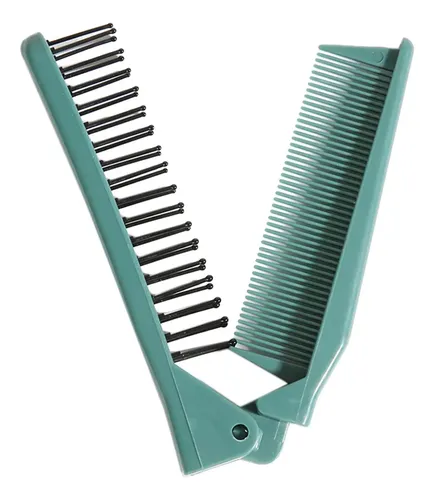 Cepillo De Peine De Pelo Plegable Mini Peine De Bolsillo.,