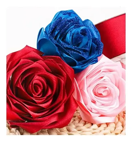 20 Rollos De Listón Decorativo De 4 Cm De Ancho, Largo 45 M