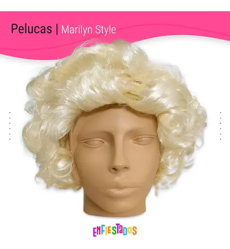 Peluca Marilyn Monroe Cotillon Disfraz