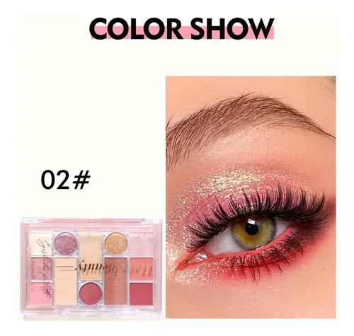 Paleta 12 Sombras Mixtas Have Beauty Tei Eyeshadow