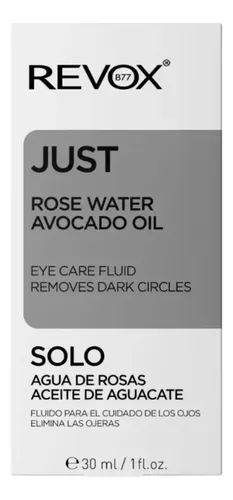 Revox B77 Just Contorno De Ojos Agua De Rosas Y Aguacate 30g