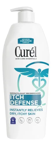 Loción Corporal Calmante Curel Itch Defense, Sin Fragancia