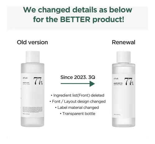 Anua Heartleaf Tóner Facial Correano 77% Todo Tipo De Piel Momento De Aplicación Día