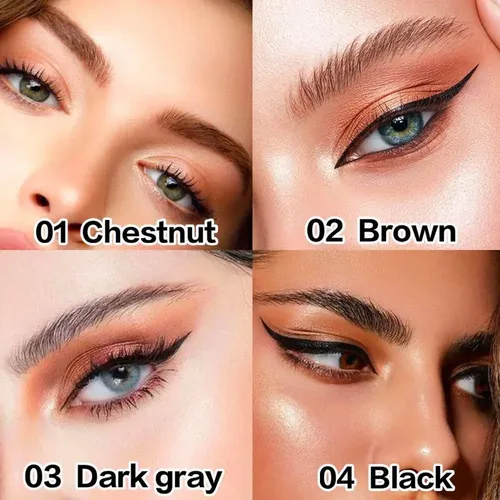 Lápiz De Cejas Bingbrush 4 Puntos Impermeable Con