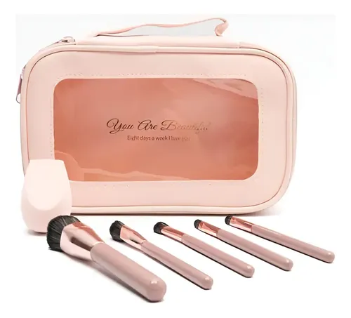 Set De Maquillaje Pink (6 Accesorios) Jessamy
