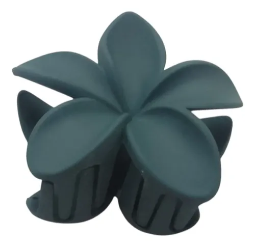 Broche De Pelo Hebillas Pack X 3 Surtidos Diseño Flor Opaca.