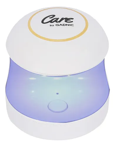 Mini Lampara UV LED Gadnic 5W Para Uñas Sensor Inteligente Conexion Tipo C Portatil Secado Rapido