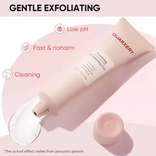 Gel Exfoliante Quarxery, Gel Exfoliante Suave, 3 Unidades