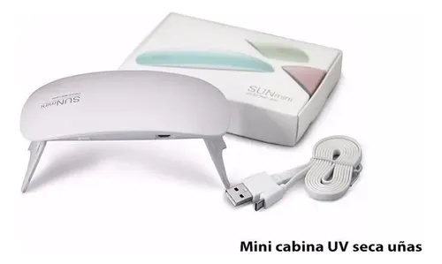 Secadora Uñas Lezaya Mini UV LED Temporizador 6W