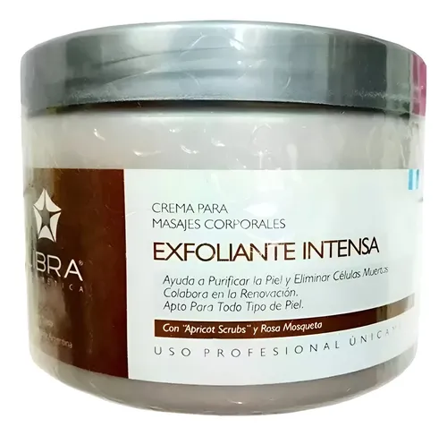Crema Para Masajes Corporales Exfoliante Intensa 250g Libra