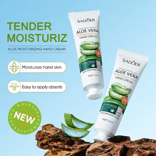 Set De Crema De Manos Aloe Vera Hidratante Para Regalo Piel
