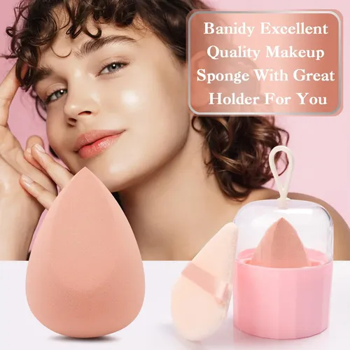 .0.esponja De Maquiagem Banidy Beauty Sponge Blender Sem