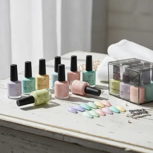 Kit 12 Esmalte Semipermanente Gel Uv/led Pasteles City Girl