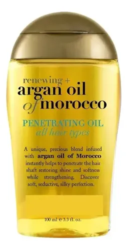 Aceite Capilar Ogx Con Aceite De Argán, 100 Ml, Brillo Y Nut