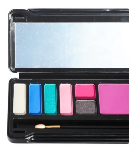 Paleta Metalica De Sombras Love Crazy Set De 9 Colores