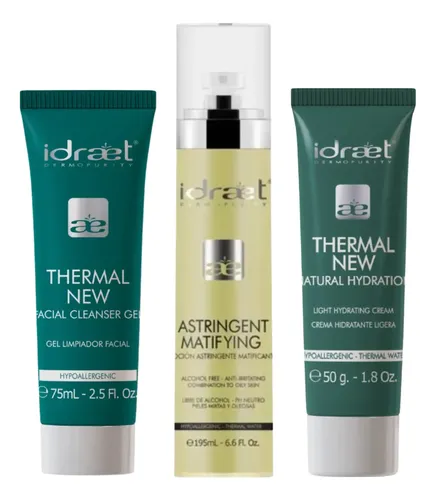 Rutina Skincare Hidratacion Piel Grasa Agua Termal Idraet