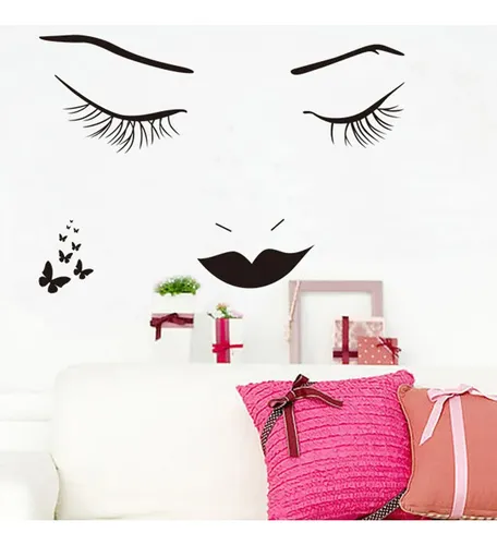 Adhesivos Decorativos De Pared Extraíbles, Calcomanías De Pared, Pestañas De Pared