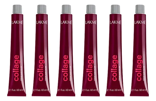 Combo 6 Tinturas Collage Creme Hair Color Lakmé