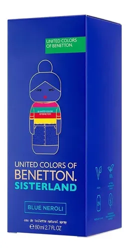 Perfume Mujer Benetton Sisterland Blue Neroli Edt 80ml