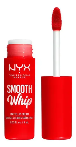 Labial Líquido Nyx Smooth Whip Matte Cream Acabado Mate Icing On Top