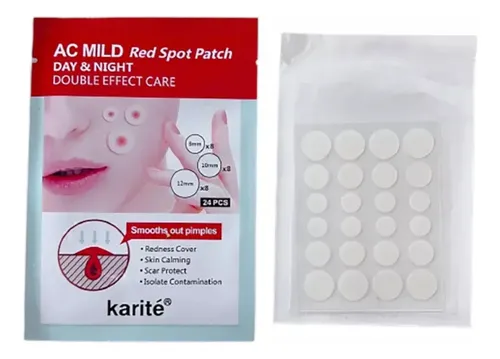 Pack X4 Parches Anti Acne Granos Y Puntos Negros 96 Parches