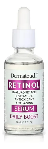 Sérum De Retinol Con Ácido Hialurónico Dermatouch, 1.7 Onzas Seca Día/noche