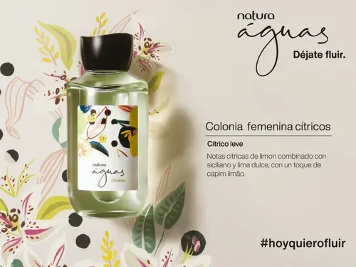 Natura Águas Cítricos 150ml Colonia