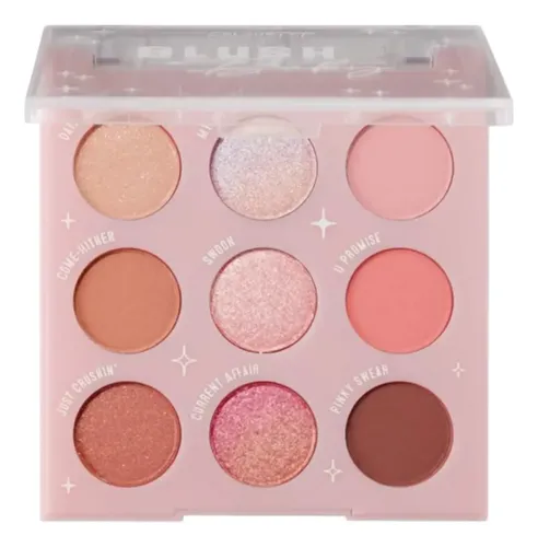 Paleta De Sombras De Ojos Colourpop Blush Baby 9 Tonos Rosa
