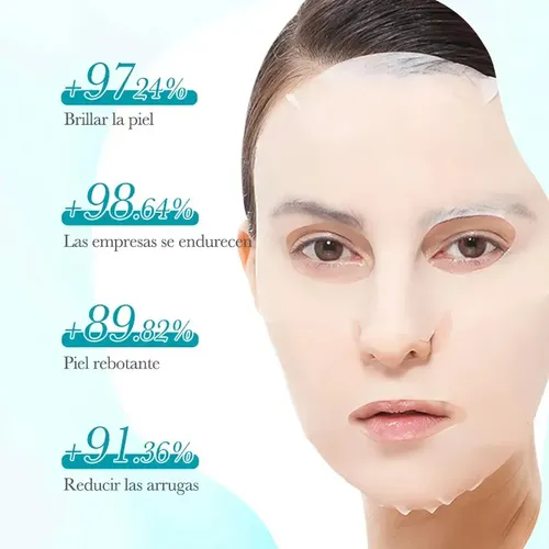 Set X4 Mascarilla Facial Uni A. Hialuronico + Ceramida Todo Tipo De Piel
