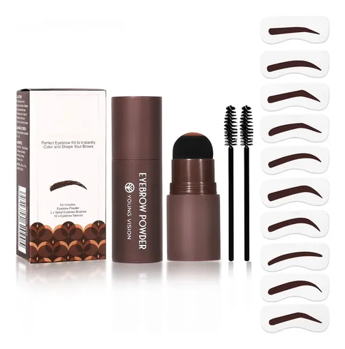 Sombra En Polvo Para Cejas Y Contorno Facial