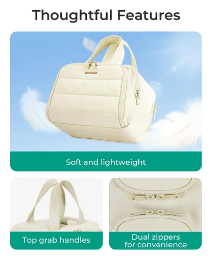 Neceser Mujer Impermeable Organizador Bolso Maquillaje