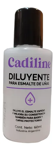Diluyente Para Esmaltes Acción Rápida Cadiline 60ml