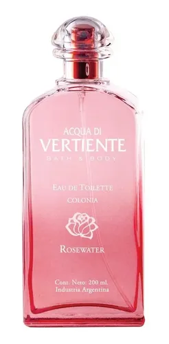 Vertiente Rosewater Eau de Parfum Floral 200ml Mujeres