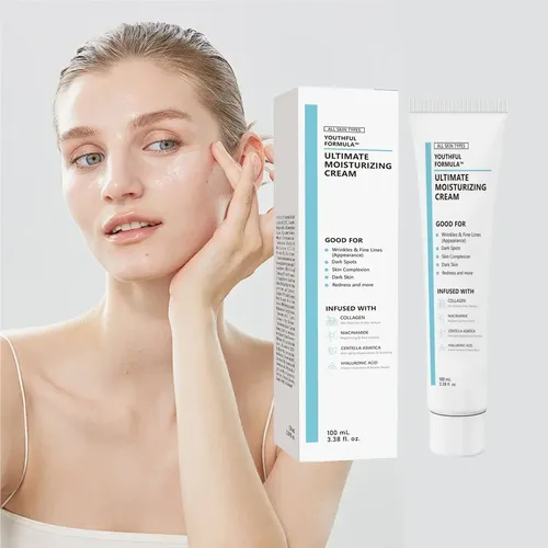 M* 2 Piezas Crema Hidratante Facial Weud Fórmula Juvenil *xl