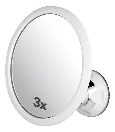 Espejo De Ducha Mirrorvana Con Aumento 3x, Sin Niebla