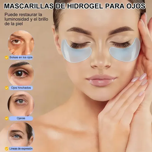 M/h Parches De Hidrogel Para Ojos Con Colágeno Anti Ojeras